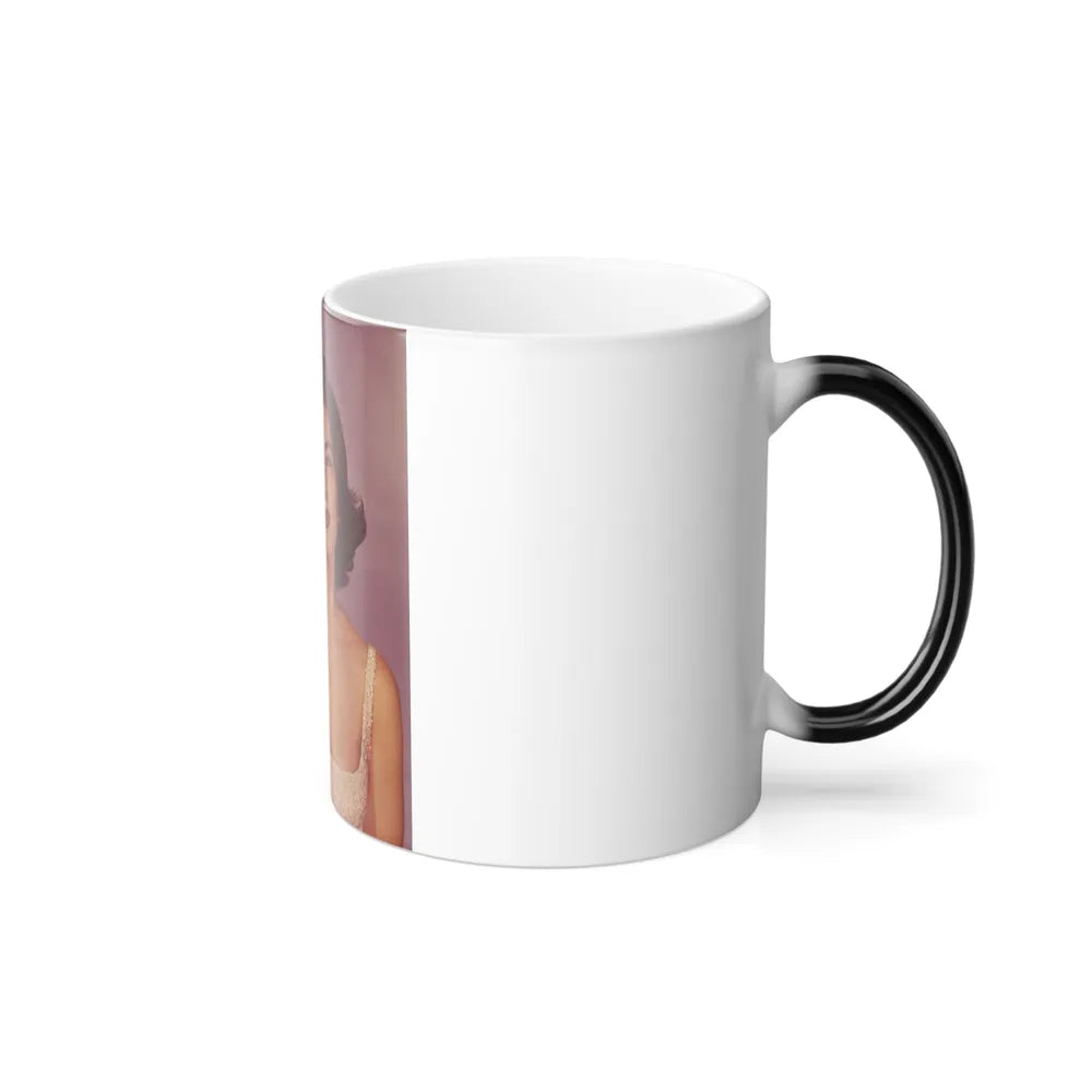 Nancy Kovack #45 (Vintage Female Icons) Color Changing Mug 11oz-Go Mug Yourself