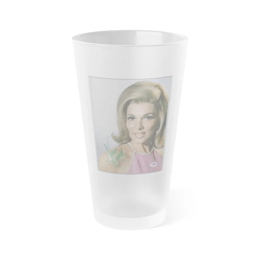 Nancy Kovack #511 (Vintage Female Icon) Frosted Pint 16oz-16oz-Frosted-Go Mug Yourself