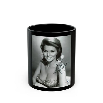 Nancy Kovack #52 (Vintage Female Icon) Black Coffee Mug 11oz - Go Mug Yourself
