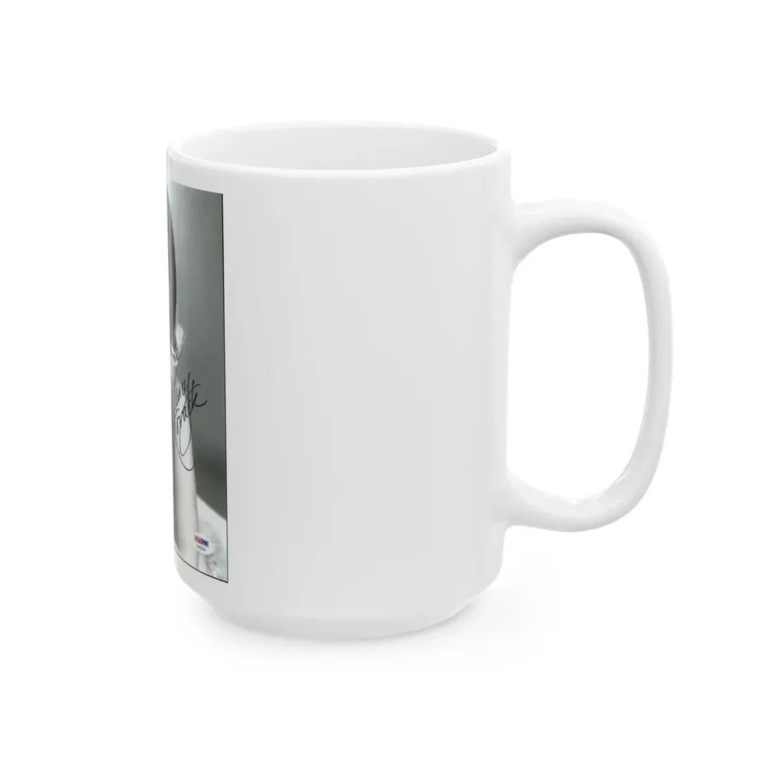 Nancy Kovack #52 (Vintage Female Icon) White Coffee Mug - Go Mug Yourself