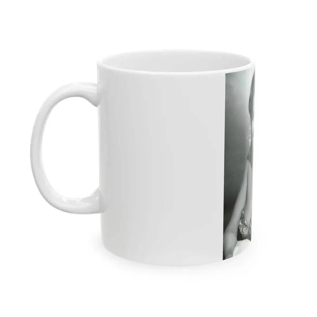 Nancy Kovack #52 (Vintage Female Icon) White Coffee Mug - Go Mug Yourself