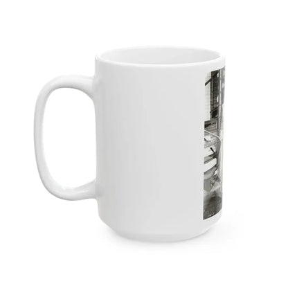 Nancy Kovack #56 (Vintage Female Icon) White Coffee Mug - Go Mug Yourself