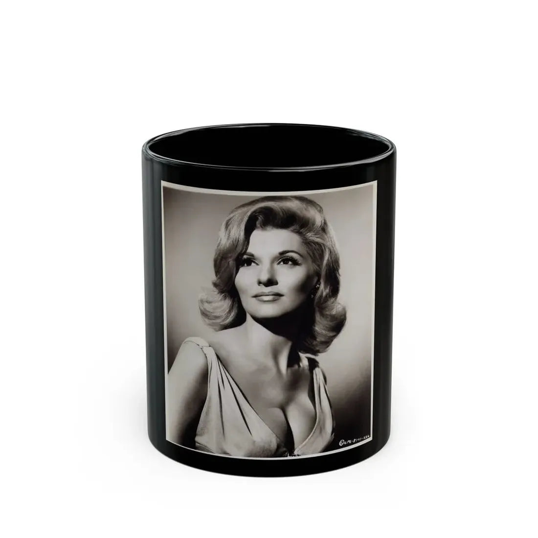 Nancy Kovack #59 (Vintage Female Icon) Black Coffee Mug 11oz - Go Mug Yourself