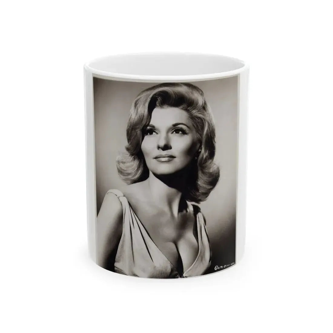 Nancy Kovack #59 (Vintage Female Icon) White Coffee Mug 11oz - Go Mug Yourself