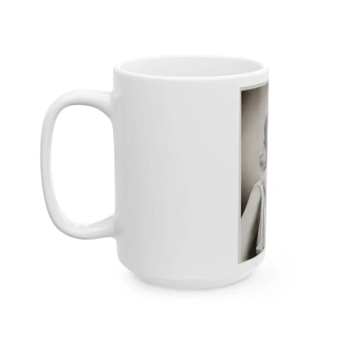 Nancy Kovack #59 (Vintage Female Icon) White Coffee Mug - Go Mug Yourself