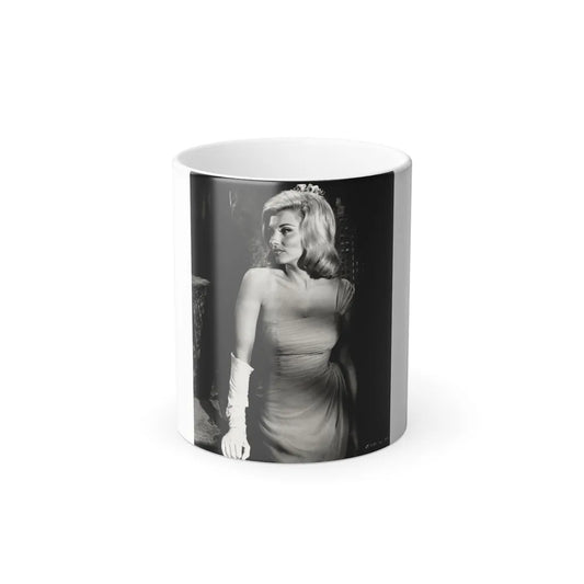 Nancy Kovack #61 (Vintage Female Icons) Color Changing Mug 11oz-11oz-Go Mug Yourself