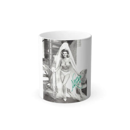 Nancy Kovack #64 (Vintage Female Icons) Color Changing Mug 11oz-11oz-Go Mug Yourself