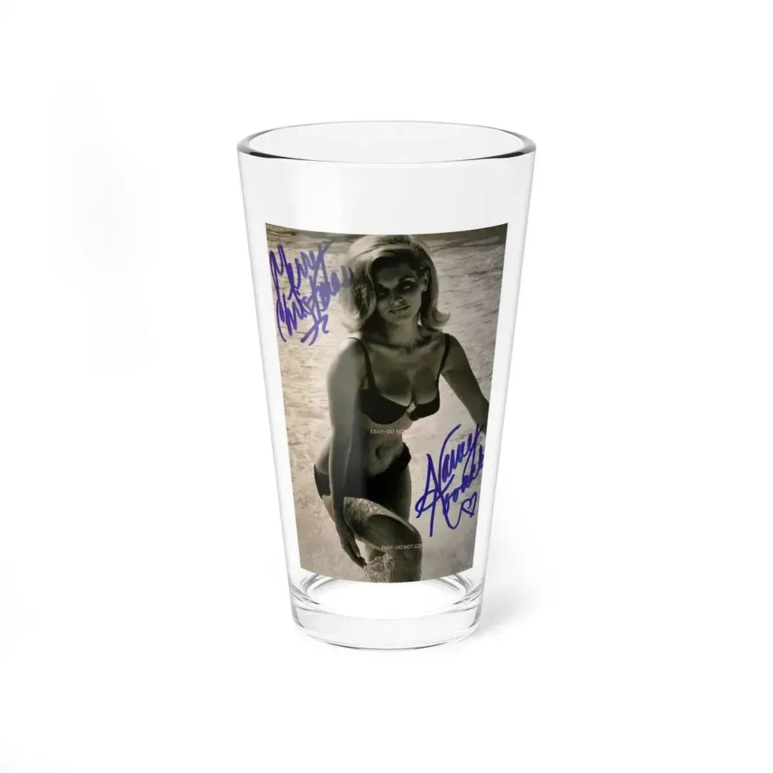 Nancy Kovack #67 (Vintage Female Icon) Pint Glass 16oz 16oz - Go Mug Yourself