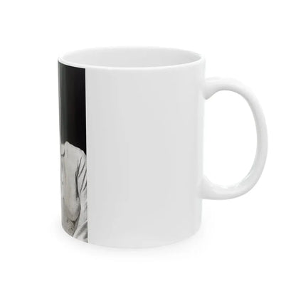 Nancy Kovack #69 (Vintage Female Icon) White Coffee Mug - Go Mug Yourself