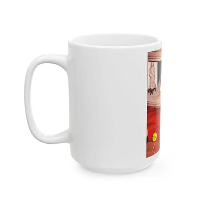 Nancy Kovack #81 (Vintage Female Icon) White Coffee Mug - Go Mug Yourself