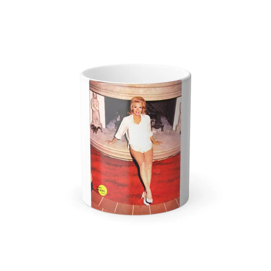 Nancy Kovack #81 (Vintage Female Icons) Color Changing Mug 11oz-11oz-Go Mug Yourself