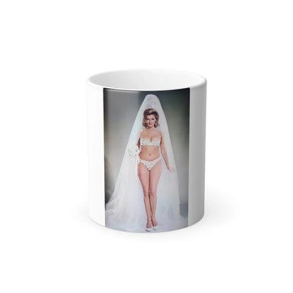 Nancy Kovack #82 (Vintage Female Icons) Color Changing Mug 11oz-11oz-Go Mug Yourself