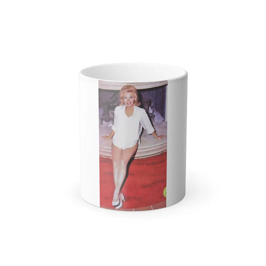 Nancy Kovack #83 (Vintage Female Icons) Color Changing Mug 11oz-11oz-Go Mug Yourself