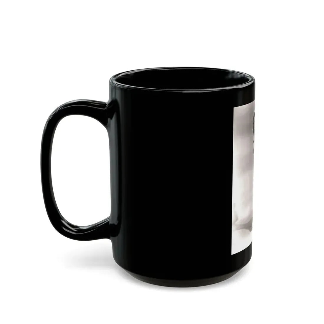 Nancy Kovack #93 (Vintage Female Icon) Black Coffee Mug - Go Mug Yourself