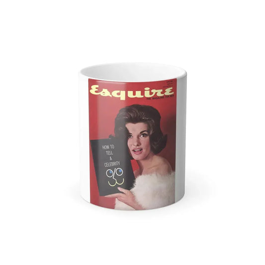 Nancy Kovack #94 - Esquire June 1961 (Vintage Female Icon) Color Changing Mug 11oz 11oz - Go Mug Yourself