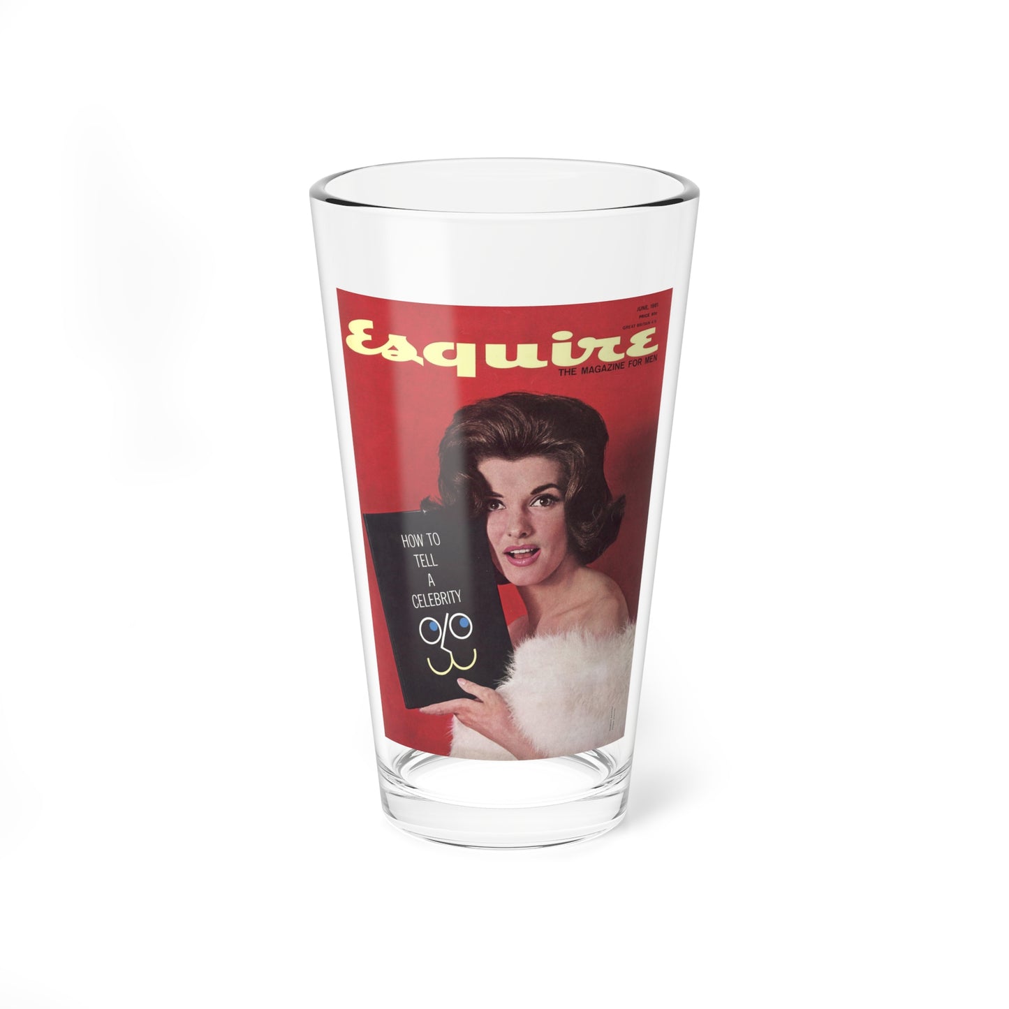 Nancy Kovack #94 - Esquire June 1961 (Vintage Female Icon) Pint Glass 16oz-16oz-Go Mug Yourself