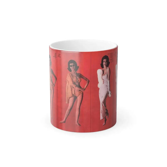 Nancy Kovack #96 - Esquire June 1961 (Vintage Female Icon) Color Changing Mug 11oz 11oz - Go Mug Yourself