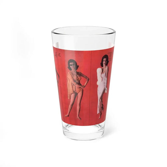 Nancy Kovack #96 - Esquire June 1961 (Vintage Female Icon) Pint Glass 16oz 16oz - Go Mug Yourself