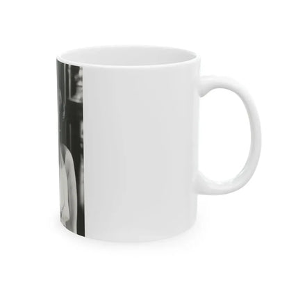 Nancy Olson #03 (Vintage Female Icon) White Coffee Mug - Go Mug Yourself