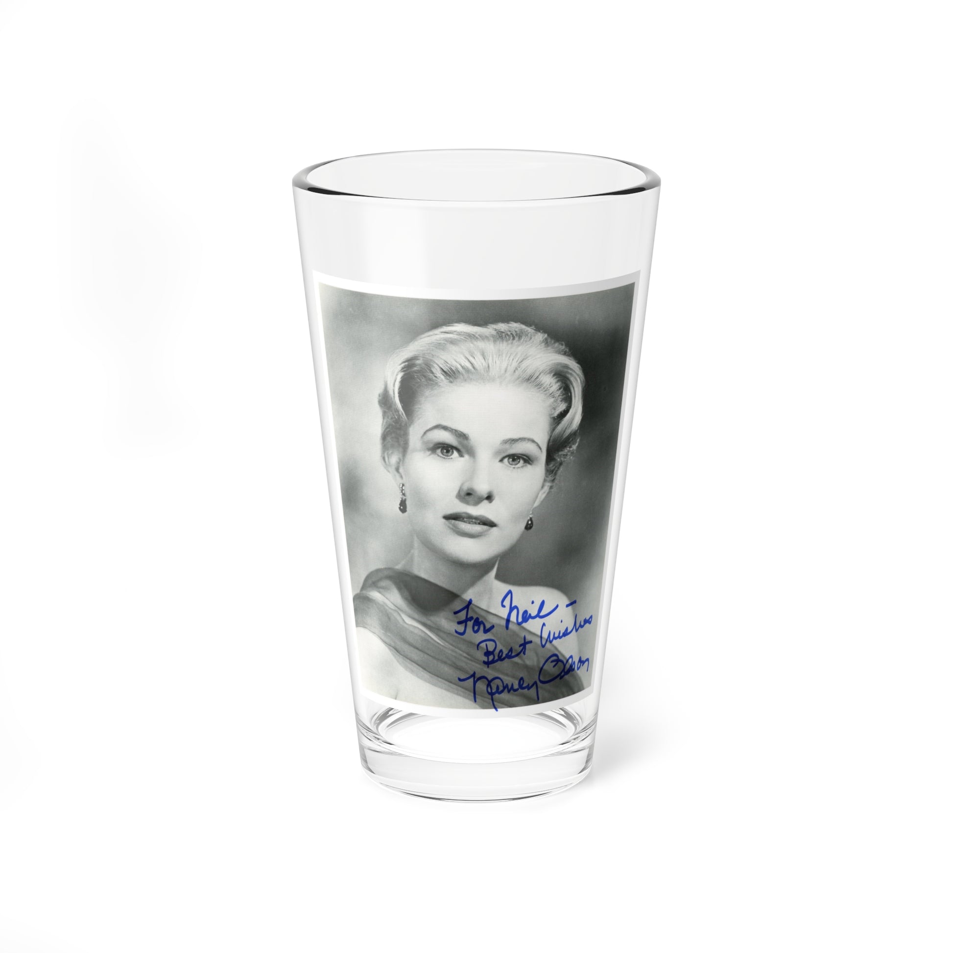 Nancy Olson #05 (Vintage Female Icon) Pint Glass 16oz-16oz-Go Mug Yourself