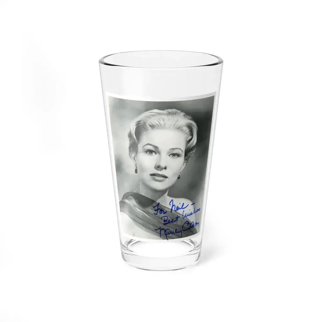 Nancy Olson #05 (Vintage Female Icon) Pint Glass 16oz 16oz - Go Mug Yourself