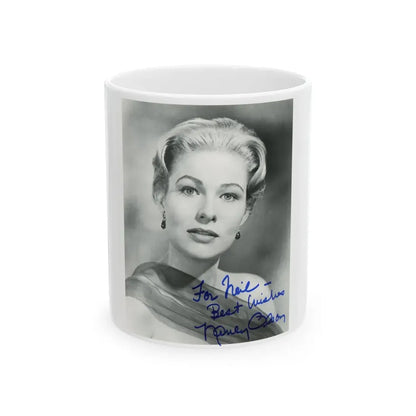Nancy Olson #05 (Vintage Female Icon) White Coffee Mug 11oz - Go Mug Yourself