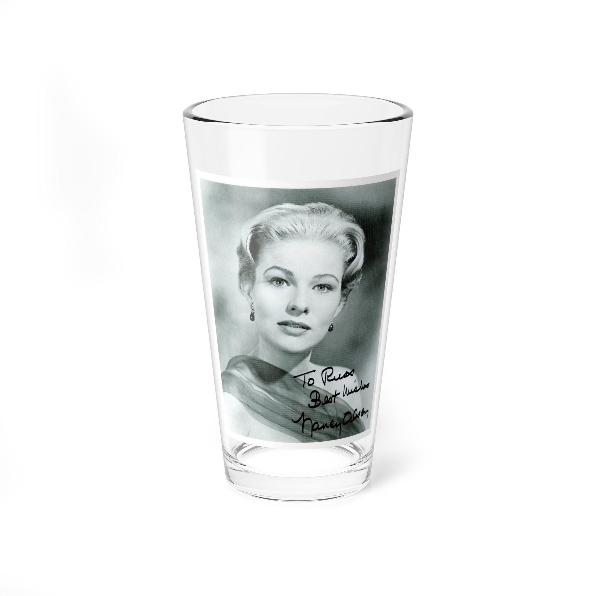 Nancy Olson #051 (Vintage Female Icon) Pint Glass 16oz-16oz-Go Mug Yourself