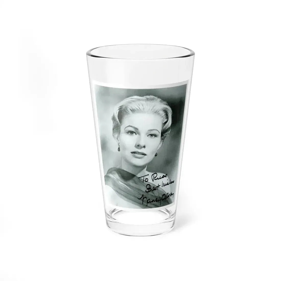 Nancy Olson #051 (Vintage Female Icon) Pint Glass 16oz 16oz - Go Mug Yourself