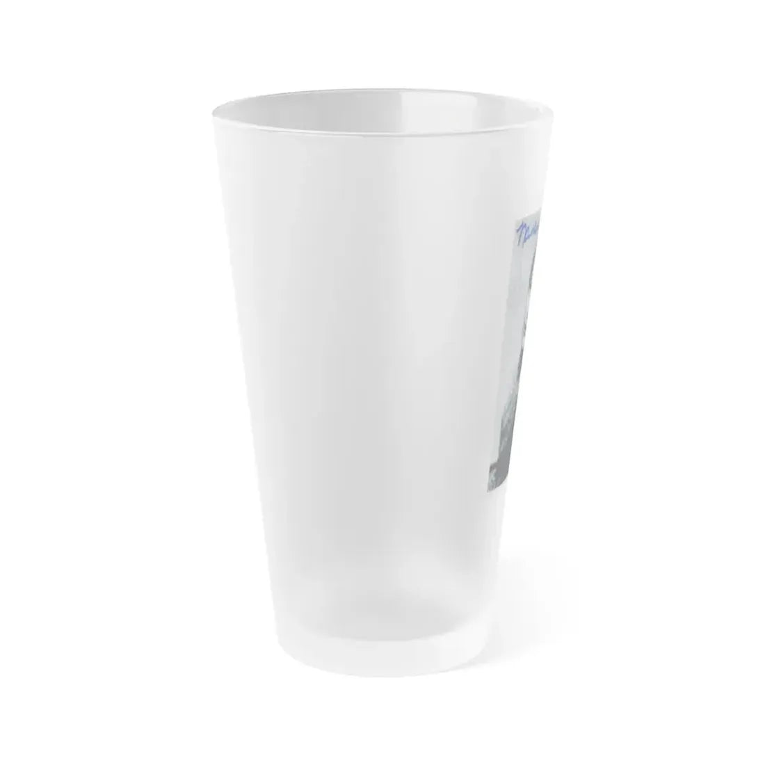 Nancy Olson #09 (Vintage Female Icon) Frosted Pint Glass 16oz - Go Mug Yourself