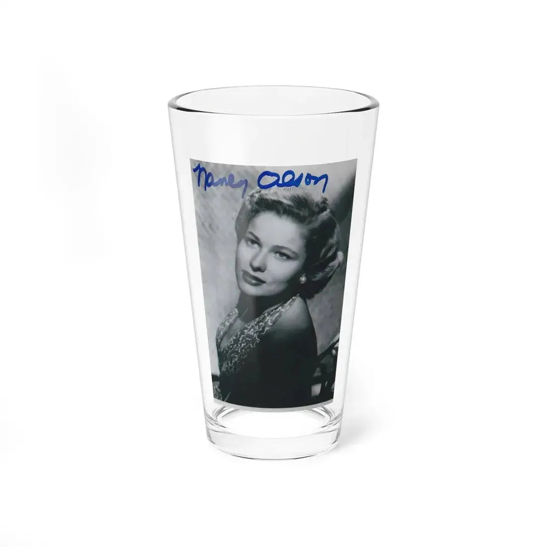 Nancy Olson #09 (Vintage Female Icon) Pint Glass 16oz 16oz - Go Mug Yourself