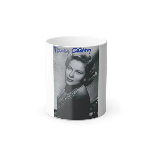 Nancy Olson #09 (Vintage Female Icons) Color Changing Mug 11oz-11oz-Go Mug Yourself