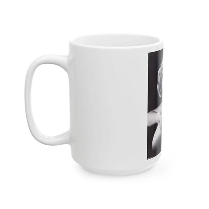 Nancy Olson #12 (Vintage Female Icon) White Coffee Mug - Go Mug Yourself