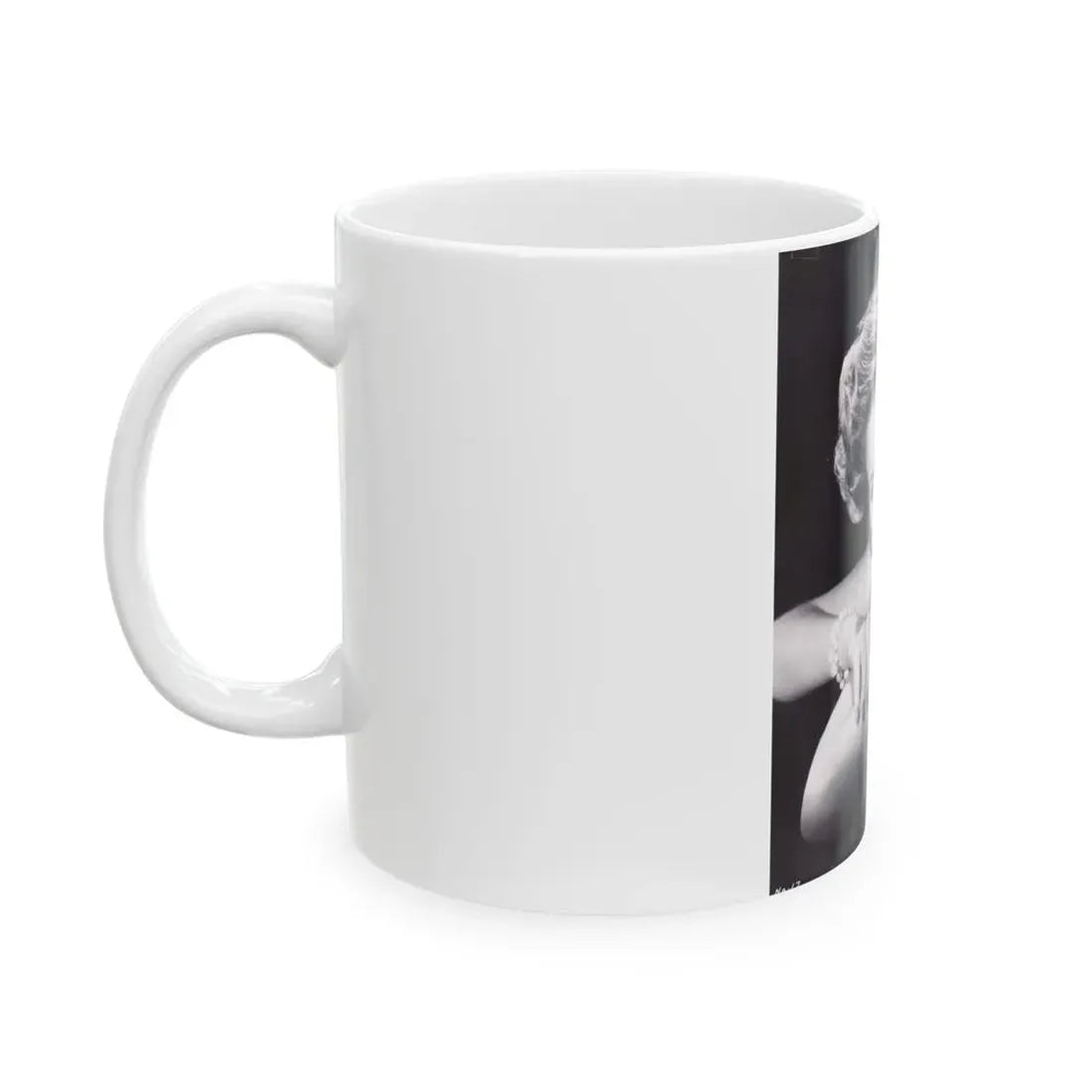 Nancy Olson #12 (Vintage Female Icon) White Coffee Mug - Go Mug Yourself