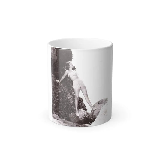 Nancy Olson #14 (Vintage Female Icons) Color Changing Mug 11oz-11oz-Go Mug Yourself