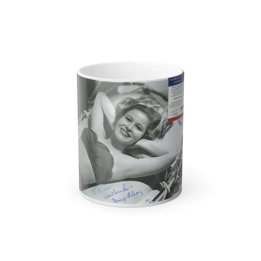 Nancy Olson #18 (Vintage Female Icons) Color Changing Mug 11oz-11oz-Go Mug Yourself