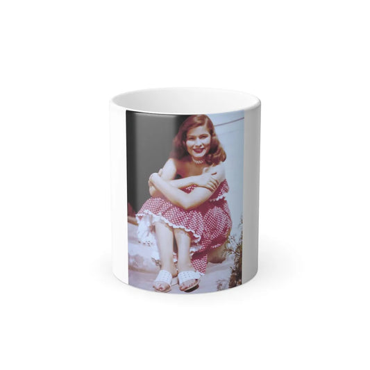 Nancy Olson #21 (Vintage Female Icons) Color Changing Mug 11oz-11oz-Go Mug Yourself