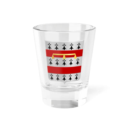 Nandrin wapen (Belgium) (Coat of Arms) Shot Glass 1.5oz 1.5oz - Go Mug Yourself