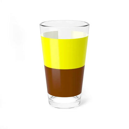 Napo Flag (Ecuador) Pint Glass 16oz 16oz - Go Mug Yourself