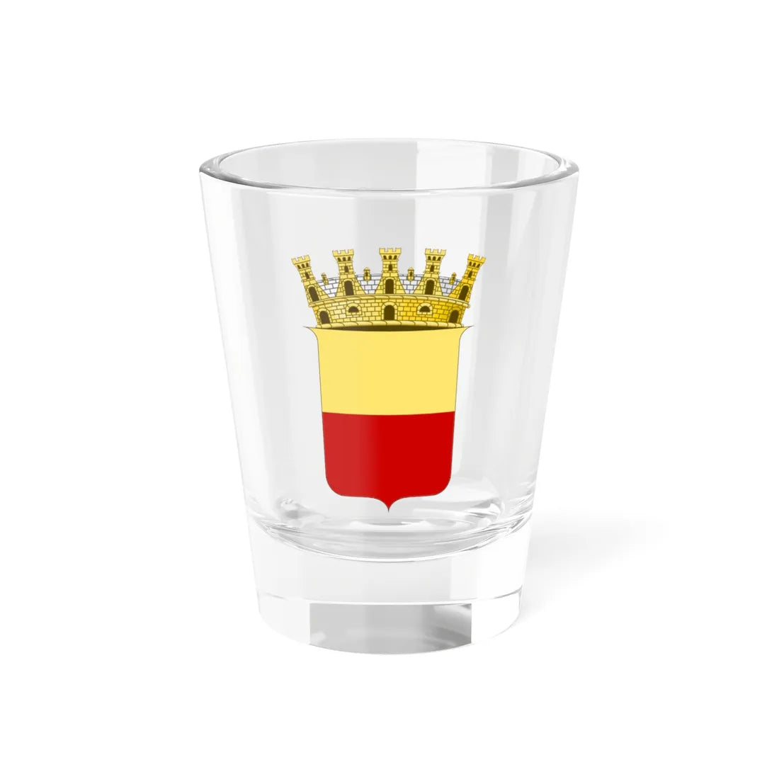 Napoli-Stemma without ornaments (Italy) (Coat of Arms) Shot Glass 1.5oz 1.5oz - Go Mug Yourself