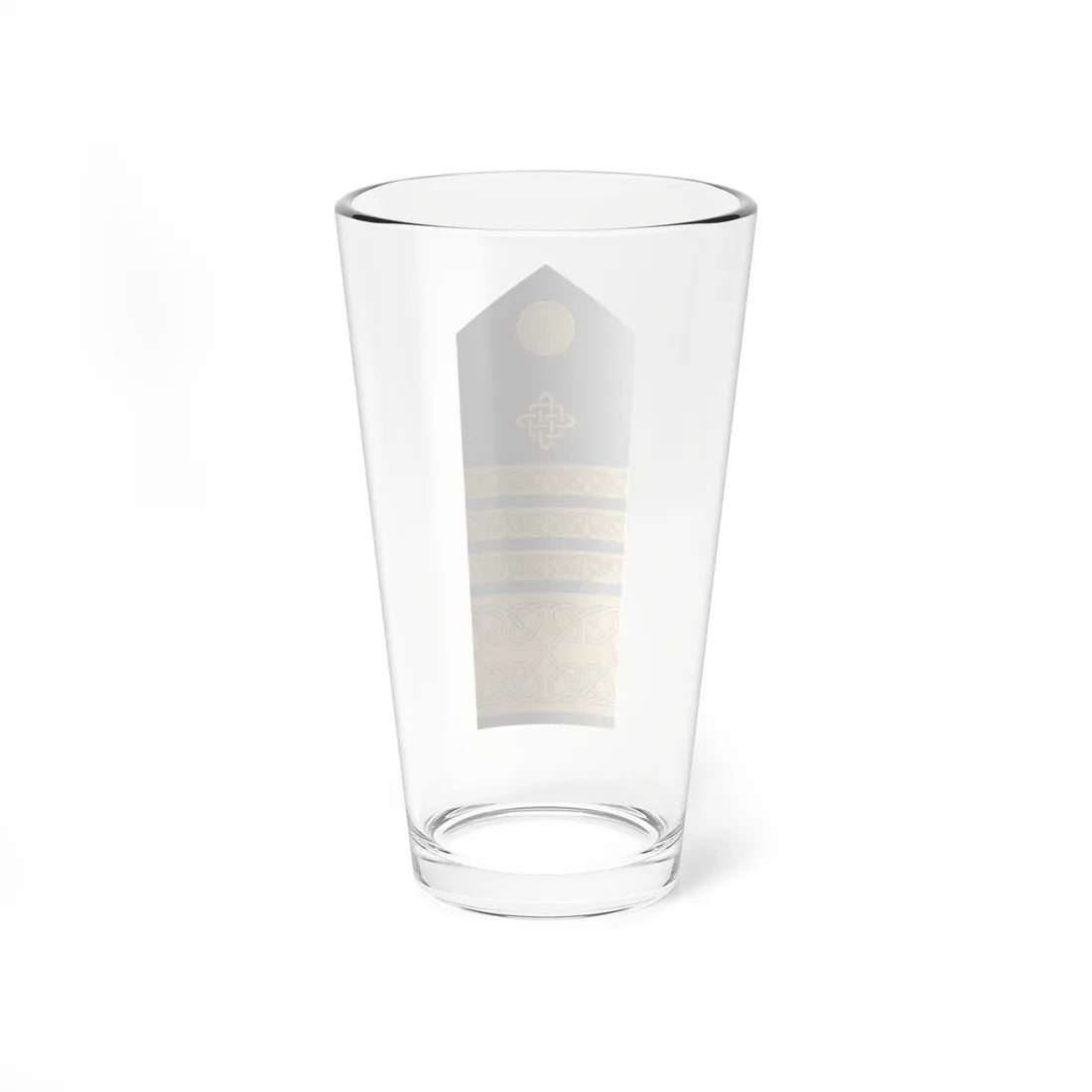 Naramenica ljetne odore admirala HRM (Croatia) (Military Rank) Pint Glass 16oz - Go Mug Yourself