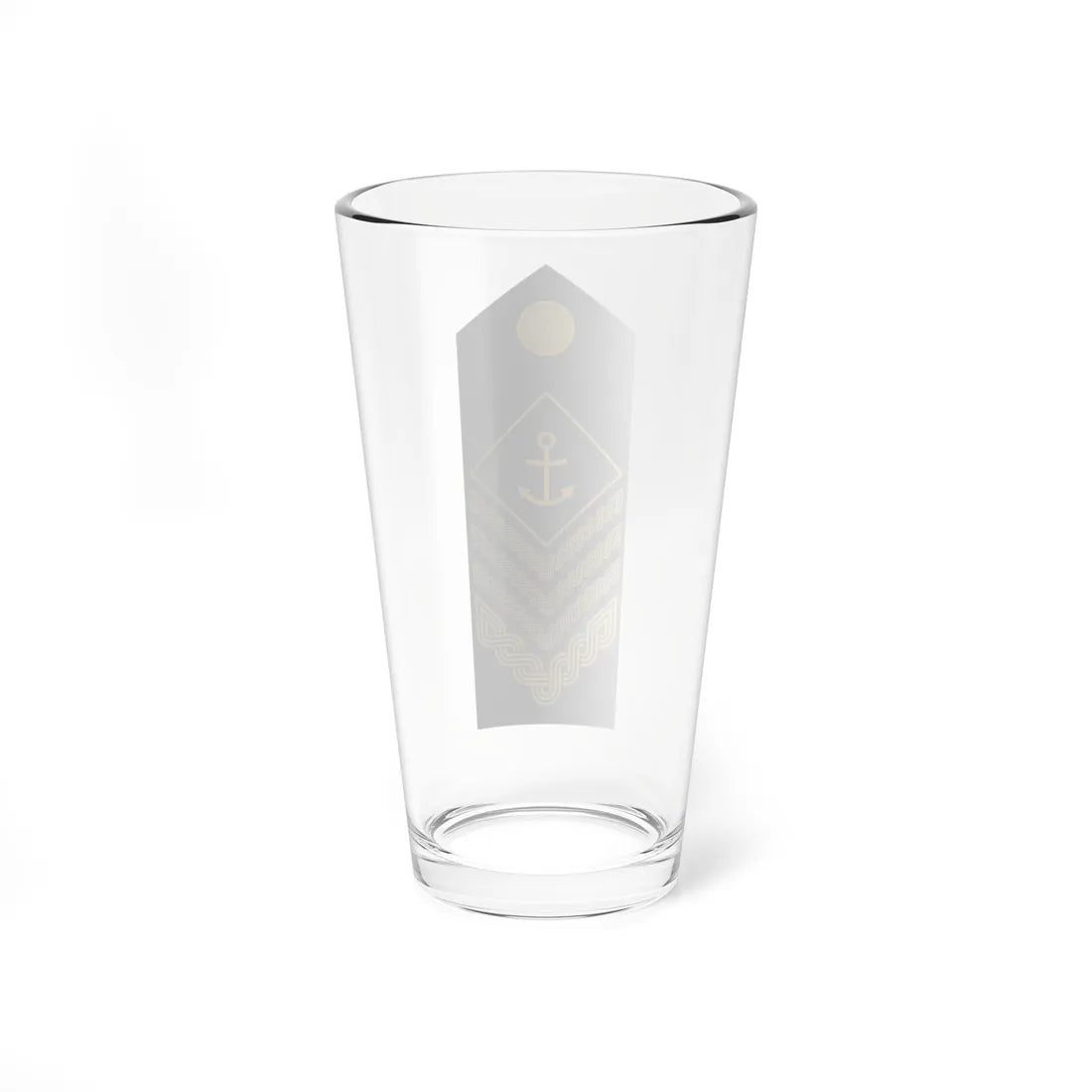Naramenica ljetne odore časničkog namjesnika HRM (Croatia) (Military Rank) Pint Glass 16oz - Go Mug Yourself