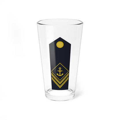 Naramenica ljetne odore desetnika HRM (Croatia) (Military Rank) Pint Glass 16oz 16oz - Go Mug Yourself