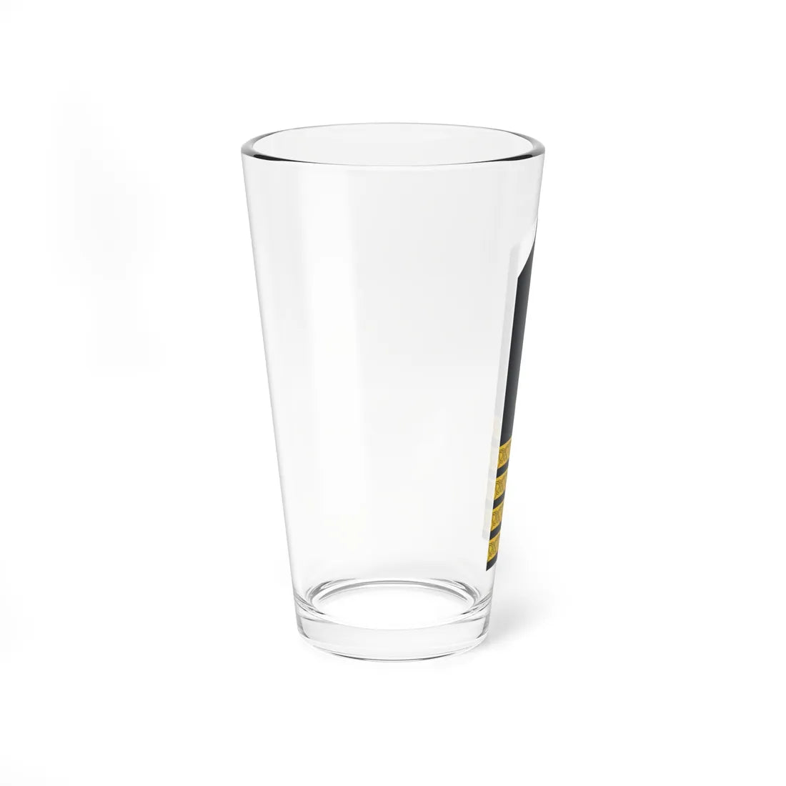 Naramenica ljetne odore kapetana bojnog broda HRM (Croatia) (Military Rank) Pint Glass 16oz - Go Mug Yourself