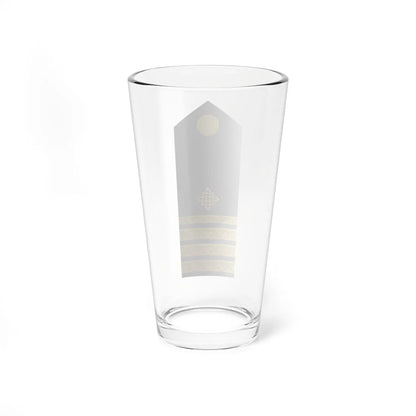 Naramenica ljetne odore kapetana fregate HRM (Croatia) (Military Rank) Pint Glass 16oz - Go Mug Yourself