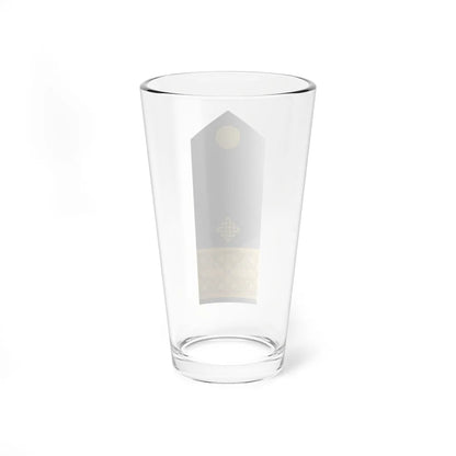 Naramenica ljetne odore komodora HRM (Croatia) (Military Rank) Pint Glass 16oz - Go Mug Yourself