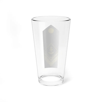 Naramenica ljetne odore nadnarednika HRM (Croatia) (Military Rank) Pint Glass 16oz - Go Mug Yourself