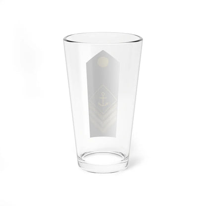 Naramenica ljetne odore narednika HRM (Croatia) (Military Rank) Pint Glass 16oz - Go Mug Yourself