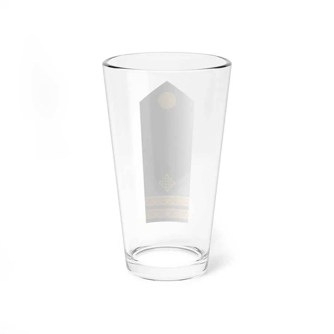 Naramenica ljetne odore poručnika fregate HRM (Croatia) (Military Rank) Pint Glass 16oz - Go Mug Yourself