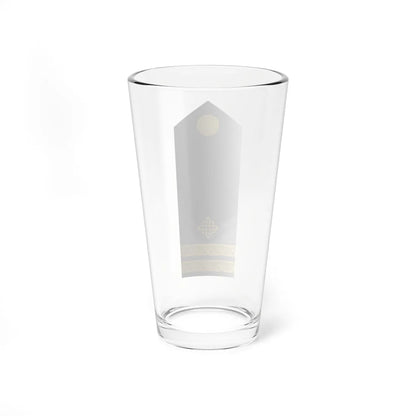 Naramenica ljetne odore poručnika fregate HRM (Croatia) (Military Rank) Pint Glass 16oz - Go Mug Yourself