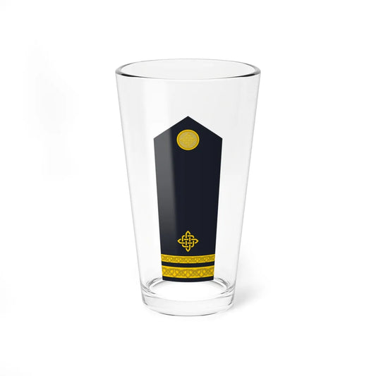 Naramenica ljetne odore poručnika korvete HRM (Croatia) (Military Rank) Pint Glass 16oz 16oz - Go Mug Yourself